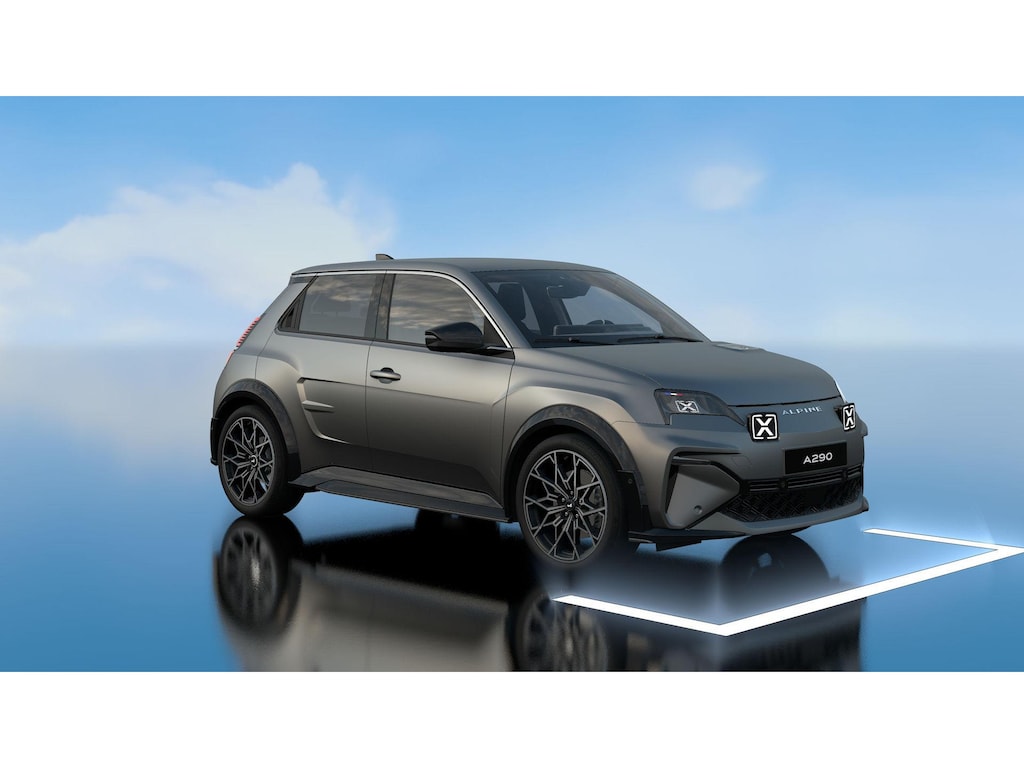 Alpine A290 GT Executive 52 kWh Alpine Portal 10,1" met Google built-in en Arkamys ® audio﻿ | Verwarmbaar stuurwiel﻿ | Gen 3 boordlader, geschikt voor V2G
