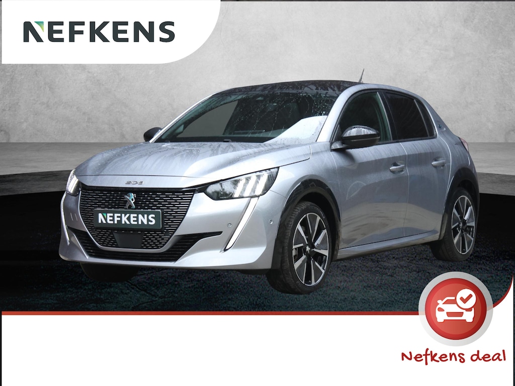 Peugeot e-208 GT 50kWh 136pk | Accu 91% | Panoramadak | Navigatie | Stoelverwarming