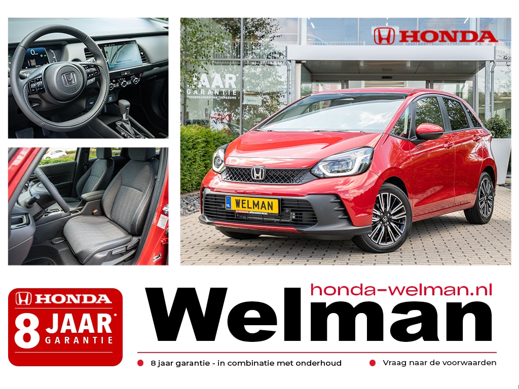 Honda Jazz 1.5i e:HEV ADVANCE - NIEUW - 122 PK - FULL HYBRID - AUTOMAAT - 2027YM