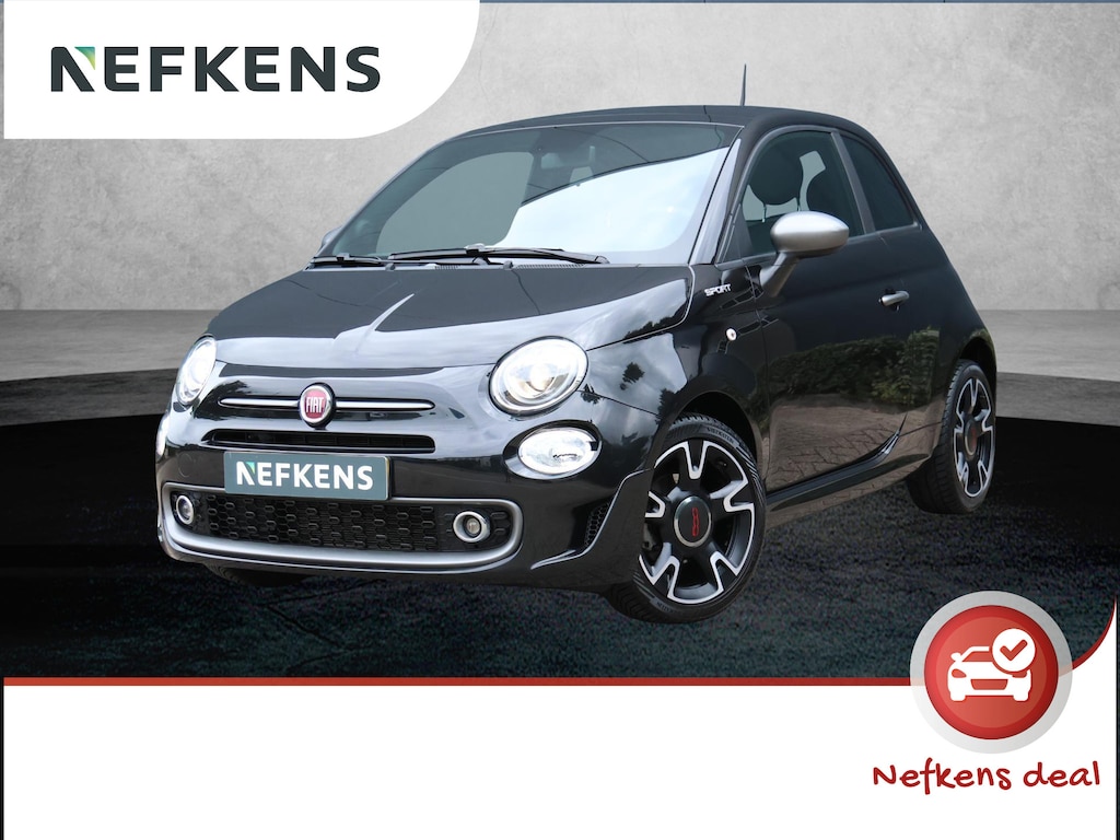 Fiat 500 1.0 Hybrid Sport | 1ste eigenaar | Elektrisch schuifdak | Climate control | Parkeersensoren | AppleCarPlay/Android
