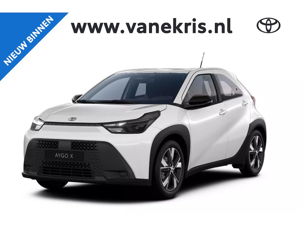 Toyota Aygo X Hybrid 115 Play, 17" velgen, Nieuw en snel leverbaar (september 2026) met €1.500 inruilpremie