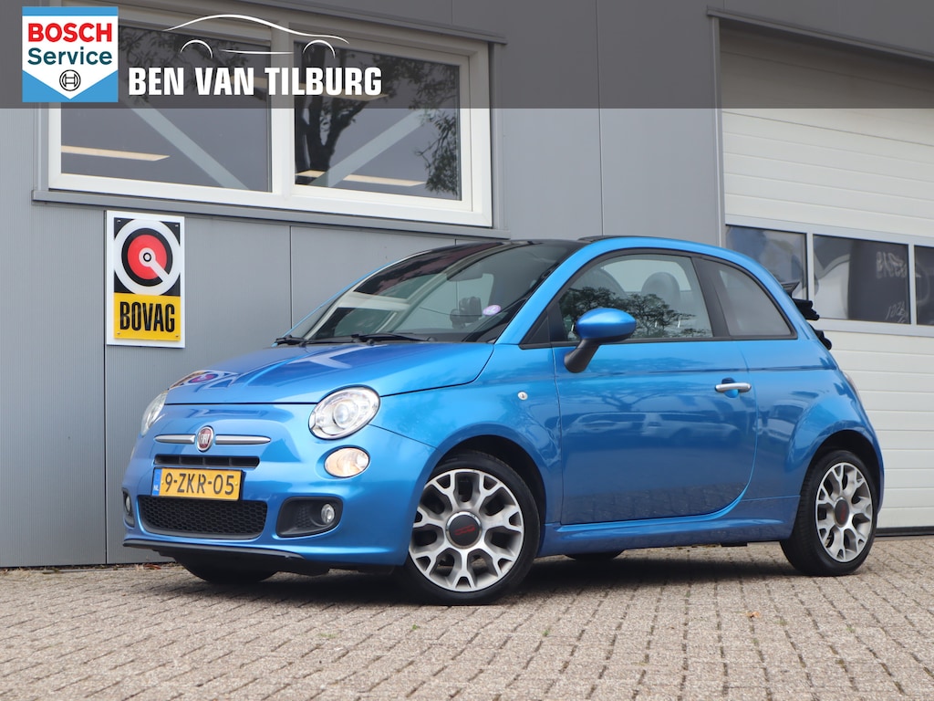 Fiat 500C 0.9 TwinAir Turbo 500S / Half leder / Cruise control / Clima / Cabrio