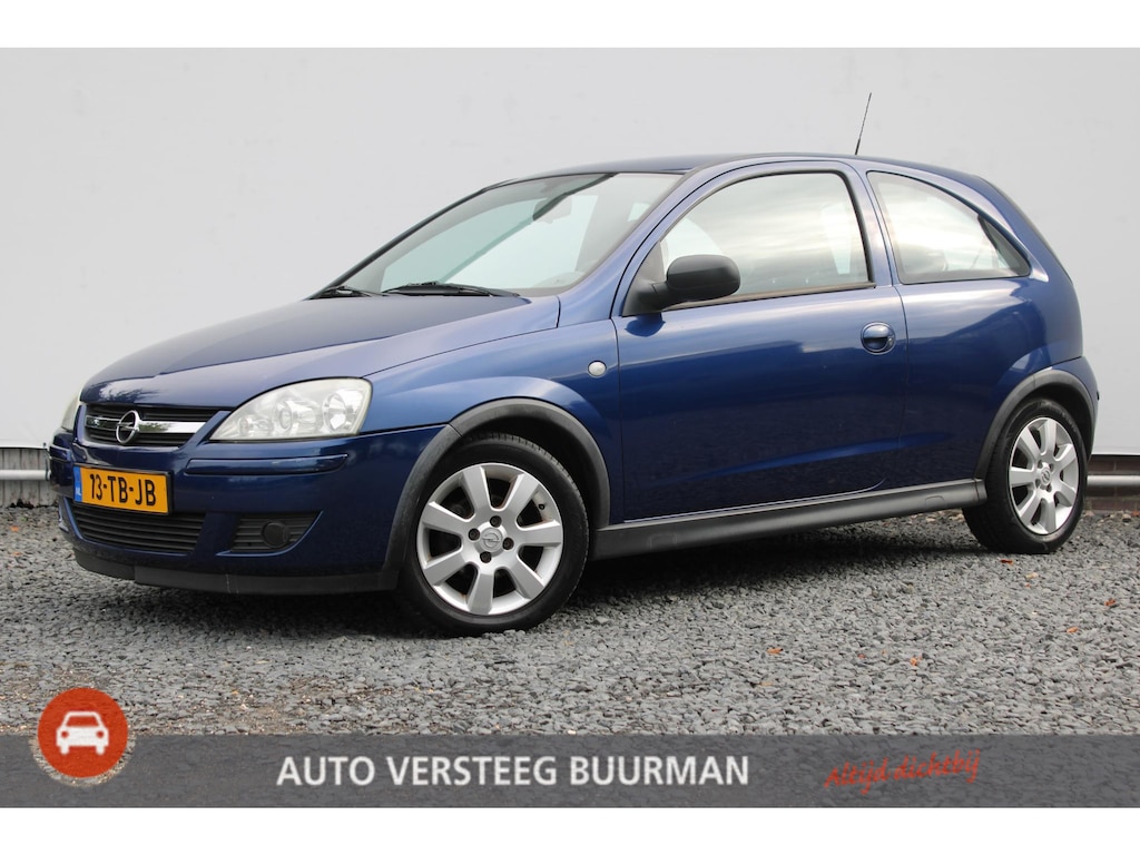 Opel Corsa 1.2-16V Silverline APK tot 24 Augustus 2027, Airco