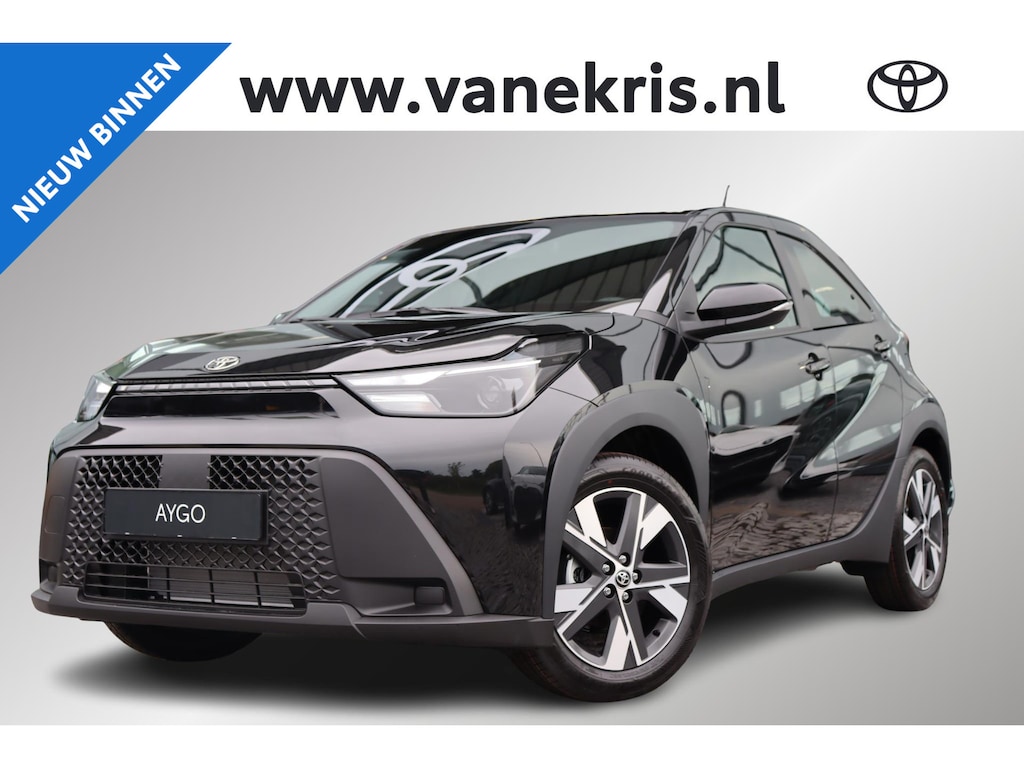 Toyota Aygo X Hybrid 115 play Go Pack, LM velgen Nieuw en snel leverbaar met €1.500 inruilvoordeel