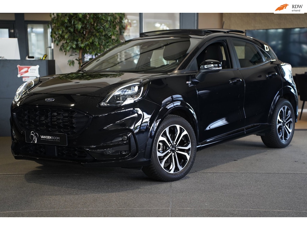 Ford Puma 1.0 EcoBoost Hybrid ST-Line 155PK AUT Pano Led Cam Navi ACC Elekt Achterklep
