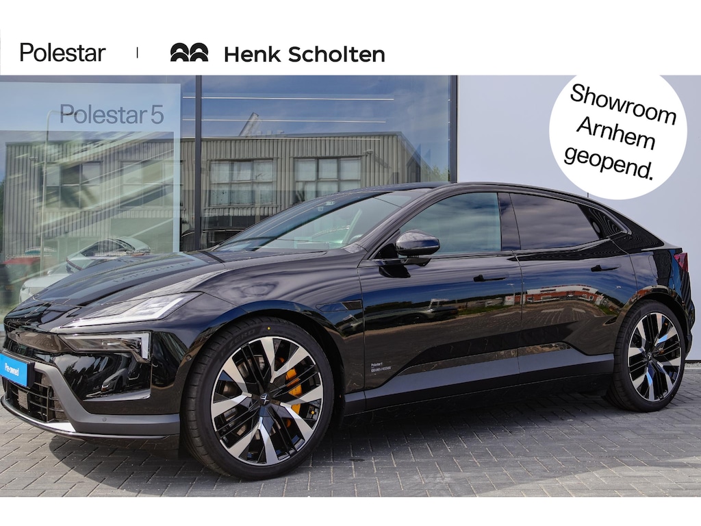 Polestar 4 Long Range Dual Motor Performance Prime 100 kWh | Elektrochromatisch Panoramadak | 22 inch Lichtmetalen Velgen | Polestar Engineered Dynamisch Onderstel | Brembo Remmen | Pixel-LED Koplampen | Harman Kardon Audiosysteem | Head-Up Display | Elektrisch Verstelbare Voorstoelen | Extra Getint Glas Achter