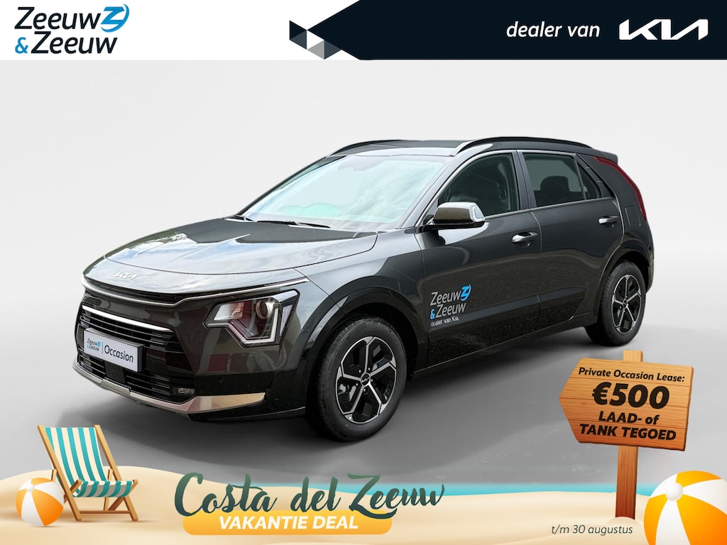 Kia Niro Hybrid 1.6 GDi DynamicLine Navi | Metallic lak | Cruise Control Adaptief | Fabrieksgarantie t/m 3 2033 | Keyless entry | Camera |