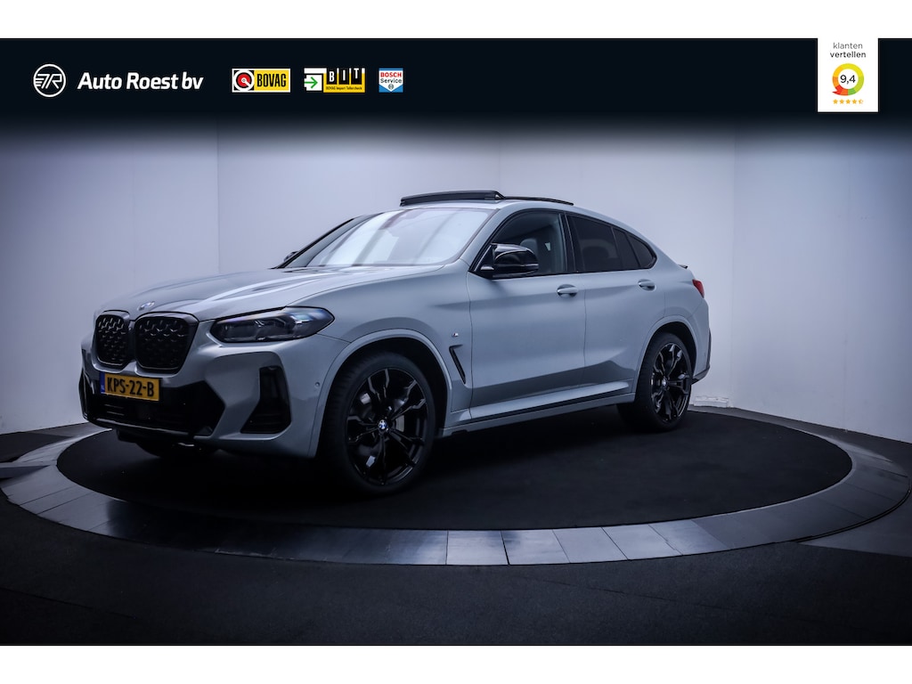 BMW X4 30iA M-SPORT High Executive SCHUIFDAK | MEMORY | HARMAN KARDON | CAMERA | ACC | CARPLAY | STOELVERW | LMV 21''