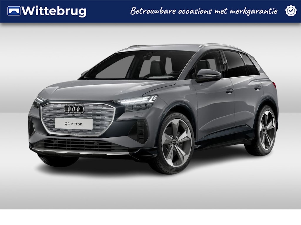 Audi Q4 e-tron 40 S Edition 63 kWh 204PK | Head Up | Trekhaak | 21 Inch | Apple Carplay | Matrix | 360 Camera |
