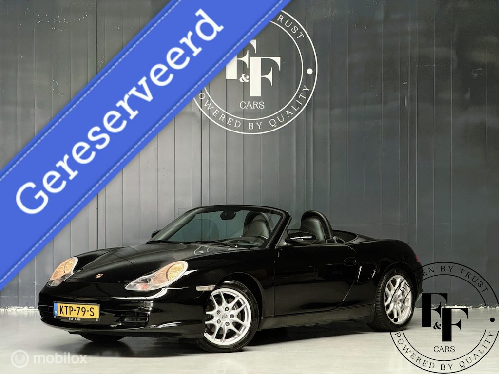 Porsche Boxster 2.7|229 PK|6-Cilinder|Handgeschakeld|Leder|Stoelverwarming
