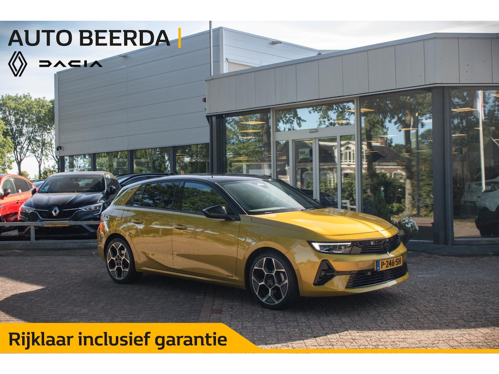 Opel Astra 1.2 Turbo 130 PK Ultimate Automaat | Camera | AGR Stoelen | Dodehoek Detectie | Adaptieve Cruise Control | 24DKM! | Rijklaar