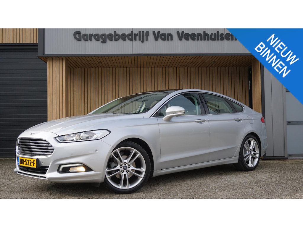 Ford Mondeo 1.5 160pk Titanium Pano.Dak Keyless Navi 19inch LM Stoel&Stuurwiel V.W. *NL auto* 110606km!