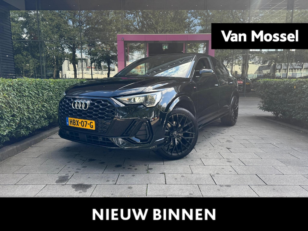 Audi Q3 Sportback 35 TFSI Pro Line S | WORDT VERWACHT | S-LINE INTERIEUR- EXTERIEUR | LEDER | PARKEERSENSOREN | STOELVERWARMING | CLIMATE CONTROL | ELEKTRISCH VERSTELBARE STOEL | ELEKTRISCHE ACHTERKLEP | DRIVE SELECT | NAVIGATIE | DIGITAL COCKPIT |