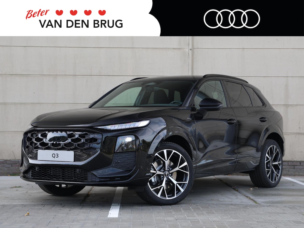 Audi Q3 S edition e-hybrid 200 kW / 272 PK | Tech plus pakket | Verwarmd stuur | Zwart optiek | Trekhaak |