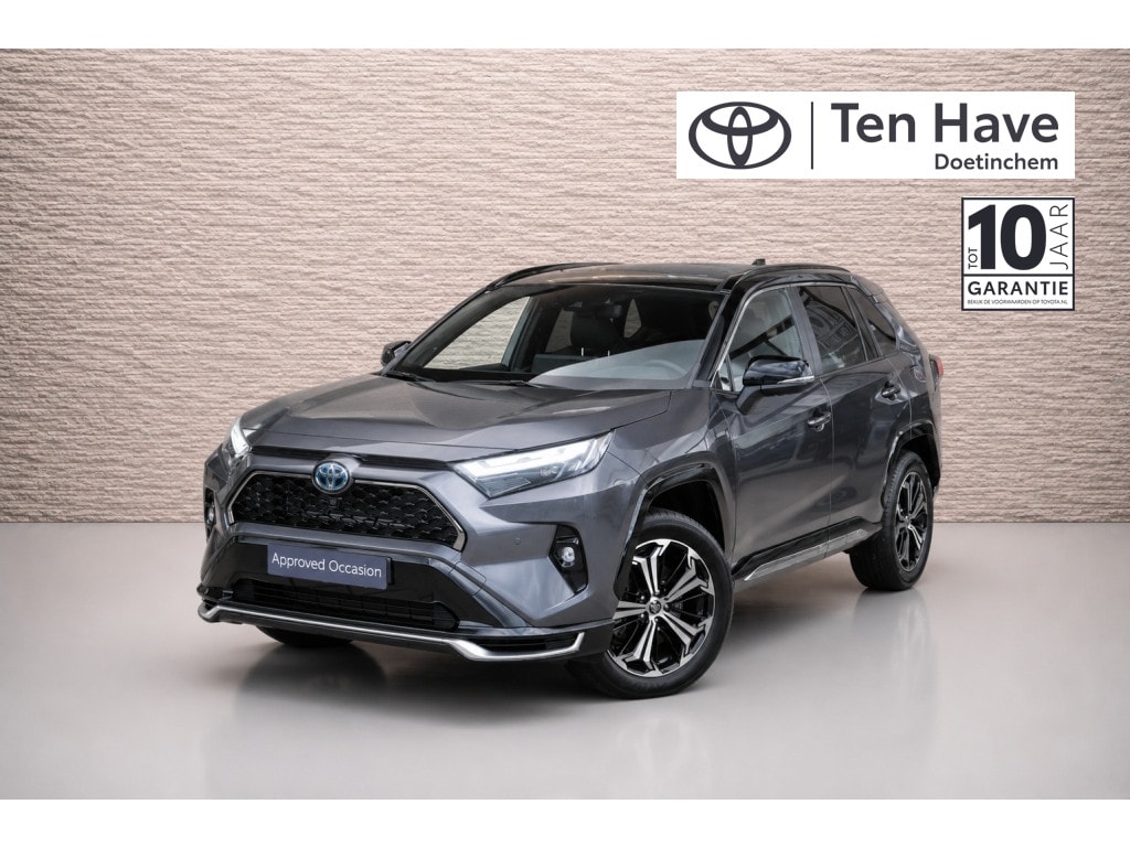 Toyota RAV4 Plug-in Hybrid 300 Bi-Tone Plus Automaat | Full option | JBL Premium Audio | Geïntegreerd navigatiesysteem | Head up display (HUD); projectie van informatie op de voorruit | JBL Premium Audio met 9 JB