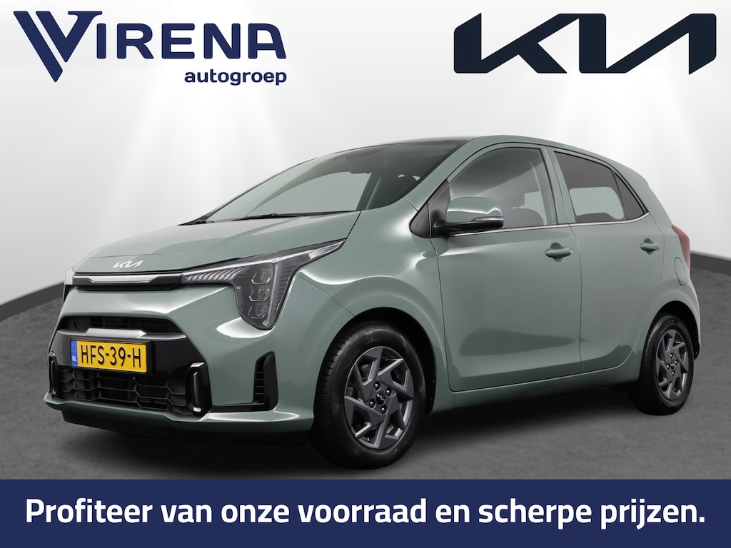 Kia Picanto 1.0 DPI DynamicPlusLine - Cruise Control - LED - Lichtmetalen Velgen 14"  - Fabrieksgarantie tot 02-2032