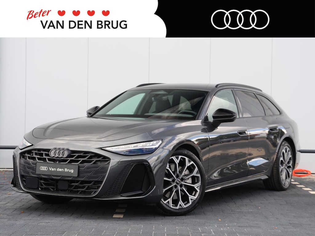 Audi A6 Avant 2.0 e-hybrid quattro S edition 299pk | Trekhaak | Keyless | 360° camera | Adaptive Cruise | Bijrijdersscherm | 20" Velgen