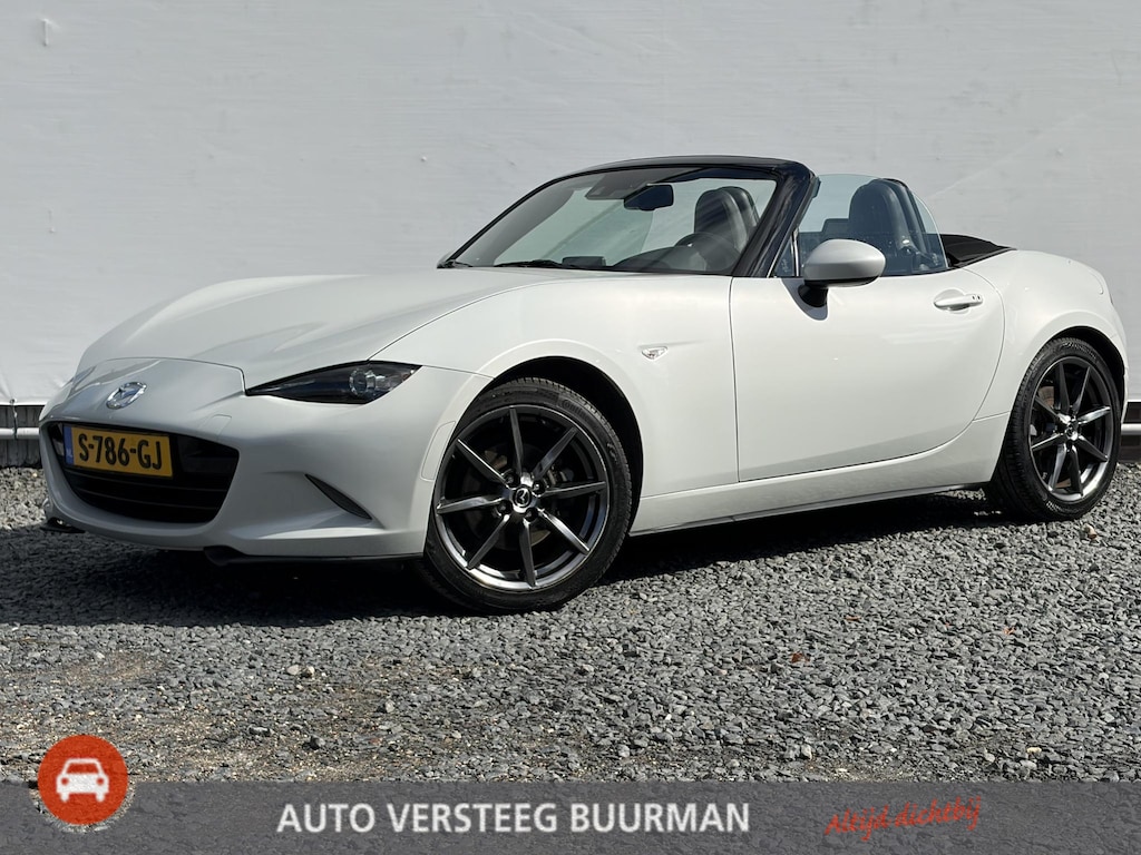Mazda MX-5 2.0 SkyActiv-G 160 GT-M Cruise Control, Leder, LED, Softtop