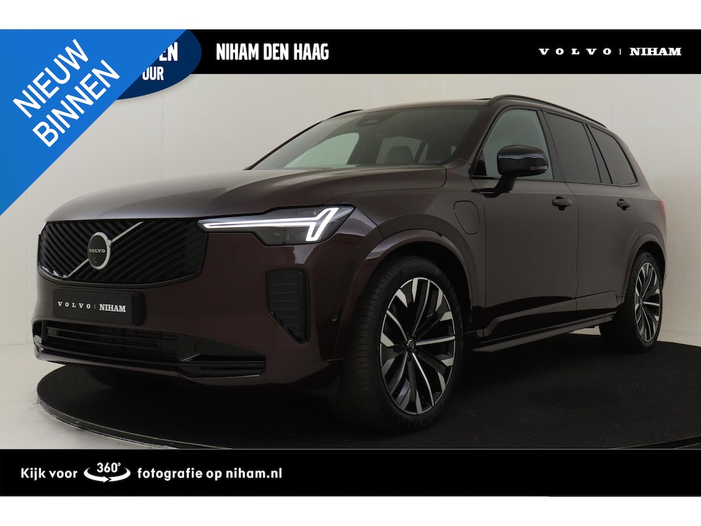 Volvo XC90 II T8 PLUG-IN HYBRID AWD PLUS DARK *VOL!* -PANO.DAK|BOWERS&WILKINS|LUCHVTERING|GEVENT.LEDER|360°CAM|PRIVACY.GLAS|POWER-SEATS|TREKHAAK|21"|SoH:100%