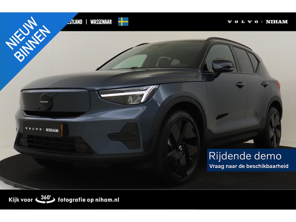 Volvo EX40 SINGLE MOTOR EXTENDED RANGE ULTRA BLACK EDITION EUROPA 82kWh -PANO.DAK|HARMAN/KARDON|360°CAM|POWER-SEATS|PRIVACY.GLAS|20"|SoH:100%