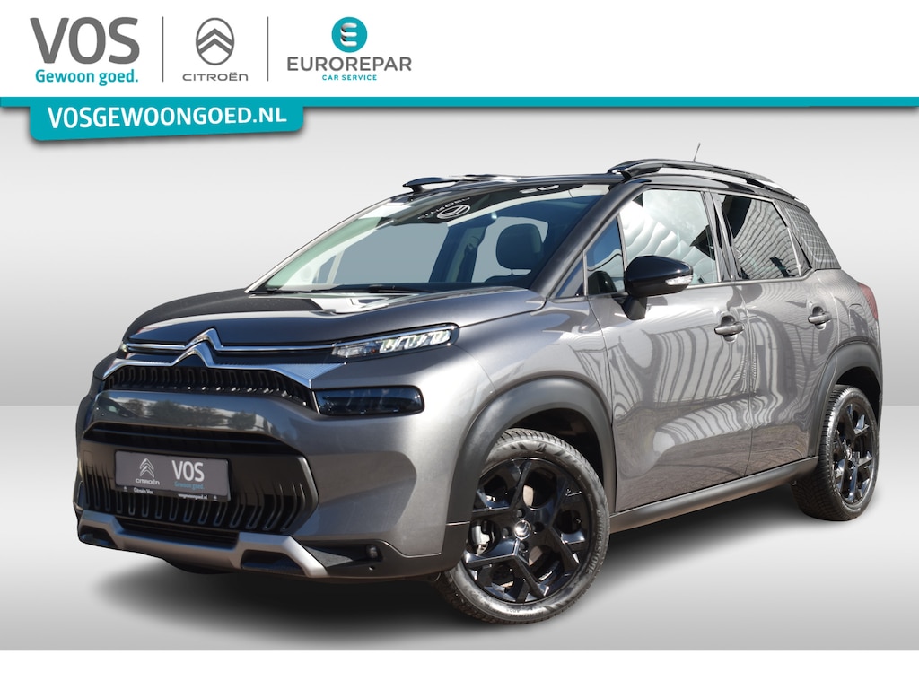 Citroën C3 Aircross PureTech 130EAT6 Shine Automaat | Leder | Panoramadak | Camera achter.