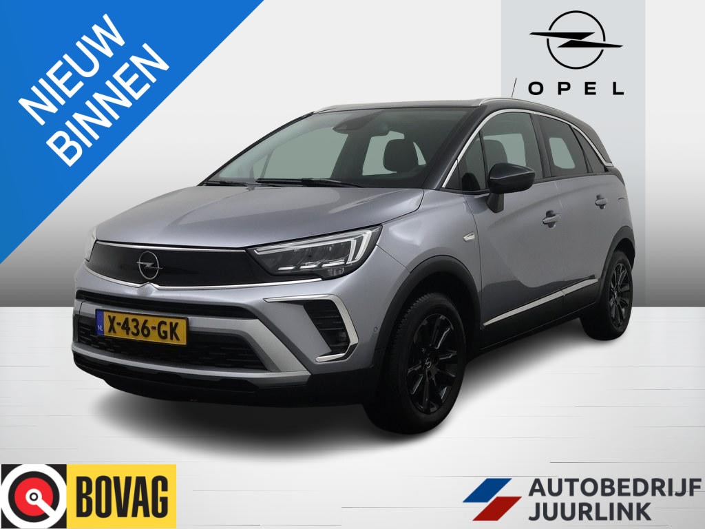 Opel Crossland 1.2T 130pk Automaat Ultimate Trekhaak/Alcantara/ 4S.Banden/Winterpakket/Camera/Nav/Keyless