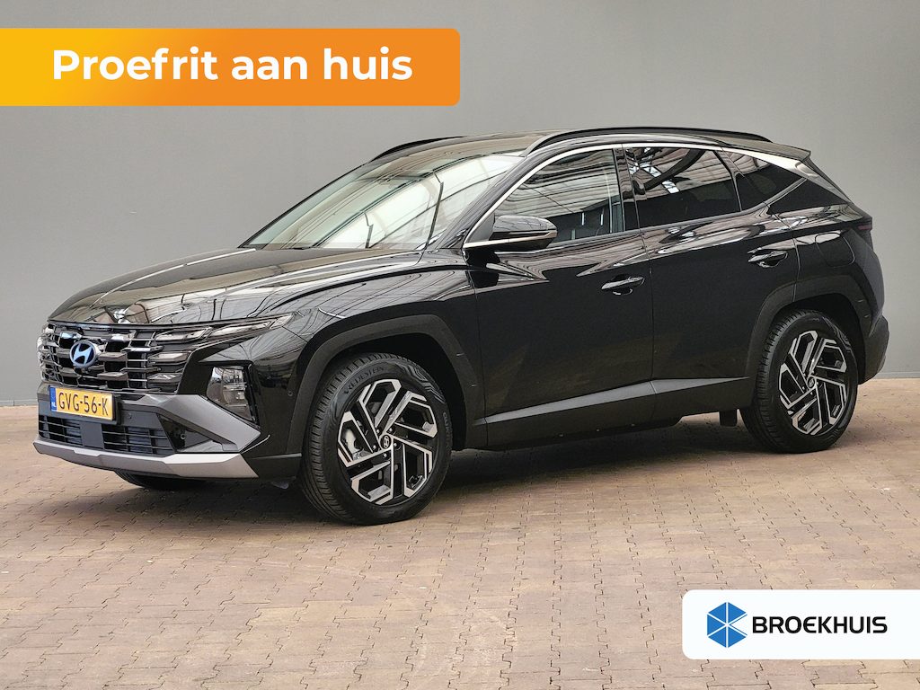 Hyundai Tucson 1.6 T-GDI PHEV Premium | Achterbank in delen neerklapbaar | Achterruitverwarming | Achteruitrij assistent | Leder | Stoelverwarming & Stoelventilatie | Elektrische achterklep | Elektr. stoel met geheugen |
