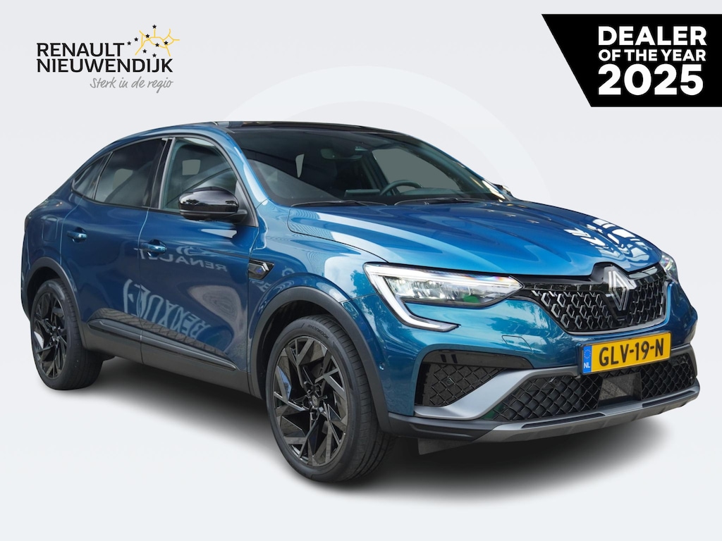 Renault Arkana 1.6 E-Tech full hybrid 145 esprit Alpine AUTOMAAT / TREKHAAK / NAVI / CAMERA 360 / PDC / ADAPT. CRUISE / BLINDSPOT / ELEK. STOELEN / STOELV. / STUURV. / PARK ASSIST / KEYLESS / CLIMATE / APPLE CARPLAY / ANDROID AUTO / PRIVACY GLASS / 19'' LMV