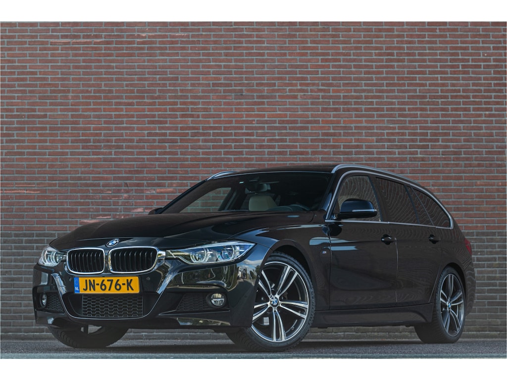 BMW 3-Serie 320i M Sport, Origineel NL, Panoramadak, Leder, 360 Camera, Stoel & Stuurverwarming, Full LED, Head-up, Park Assist.
