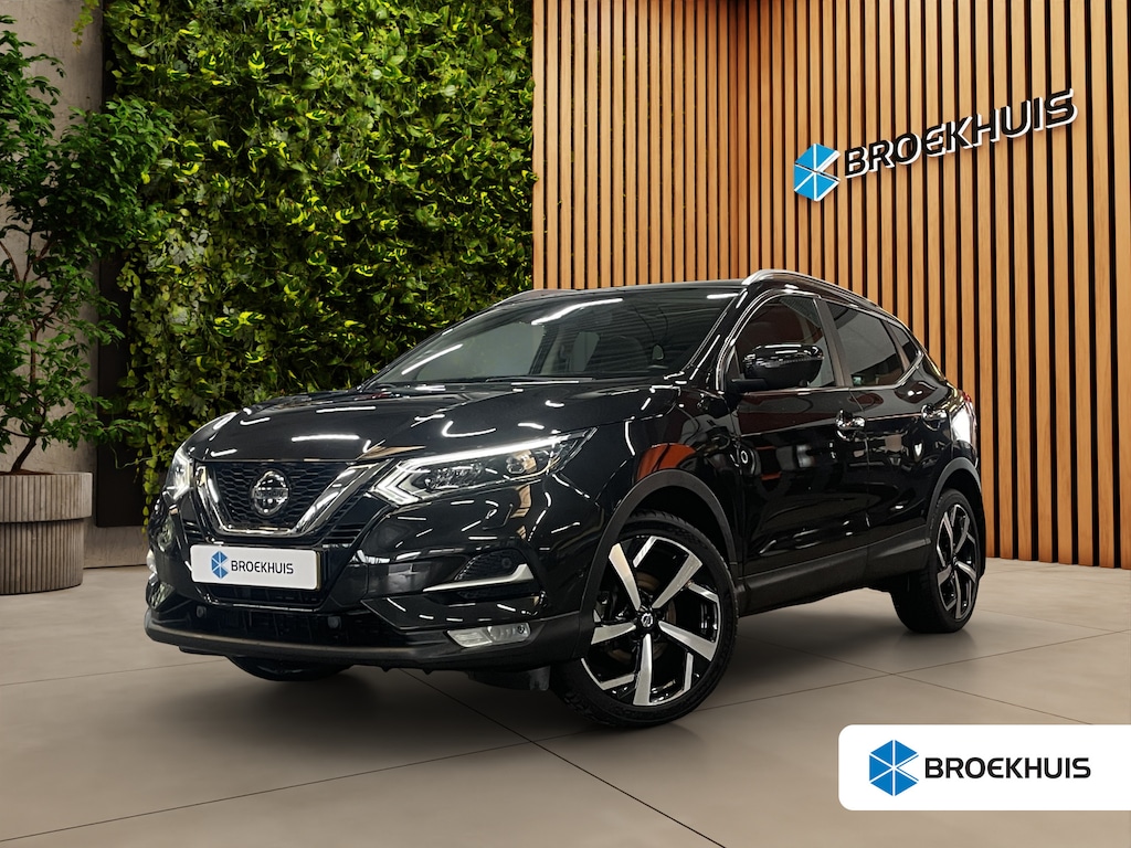 Nissan Qashqai 1.3 DIG-T N-Tec Automaat | 360 Camera | Trekhaak | Stoelverwarming | Adaptieve cruise | Winterset | Leer