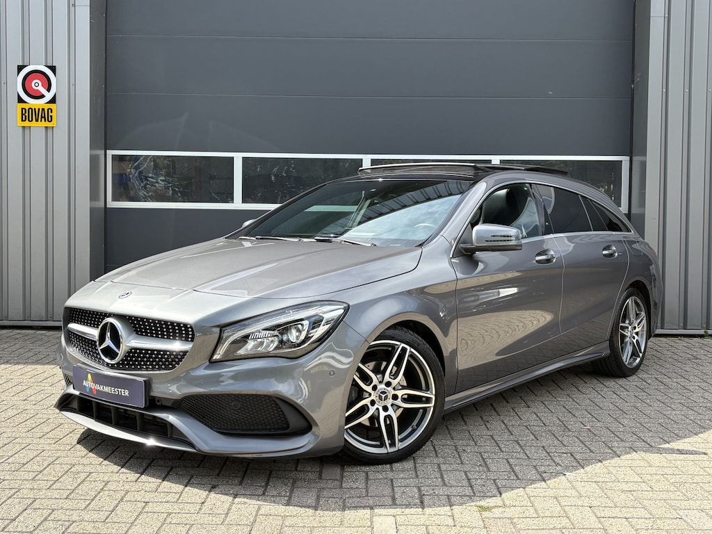 Mercedes-Benz CLA Shooting Brake 180 AMG Line Automaat | Pano | Schuifdak | Navi | Alcantara/Leder | Camera | Keyless | LED | Interesse? Bel of App naar: 06 30 51 05 90