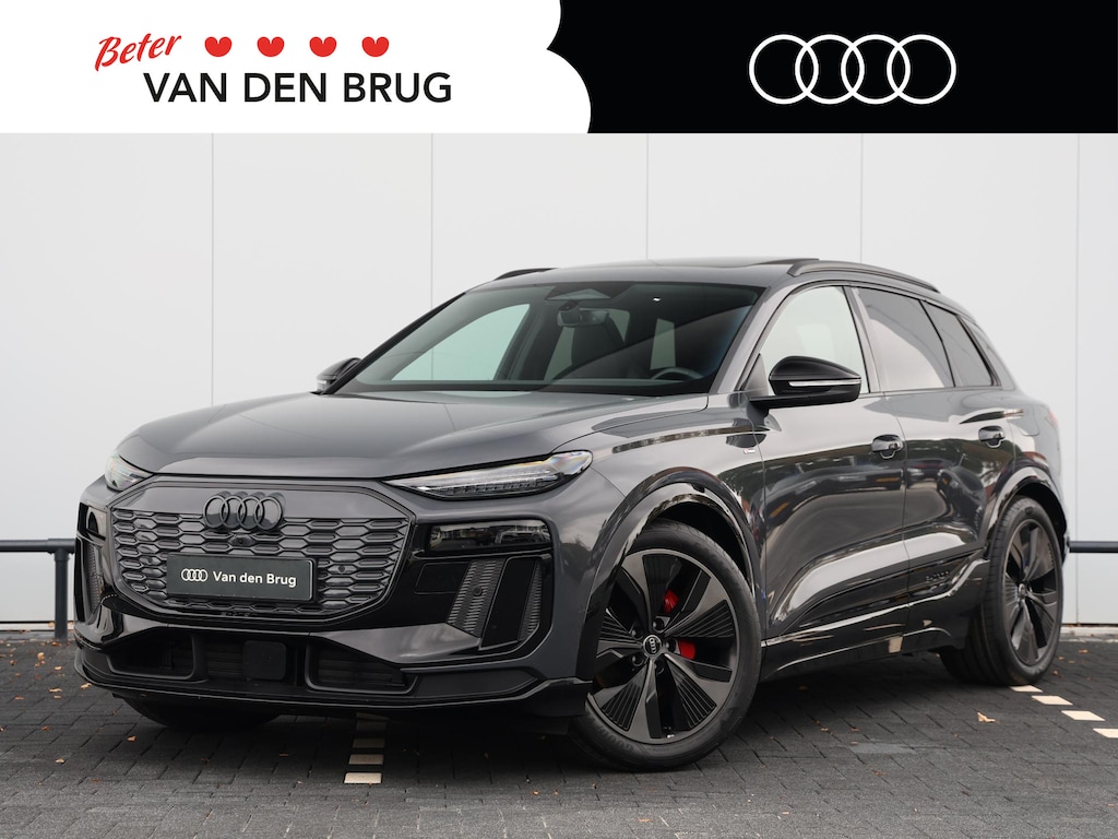 Audi Q6 e-tron S edition 83 kWh | Pano | Luchtvering | Keyless | Trekhaak | Elek. stoelen | 21" | 360° camera