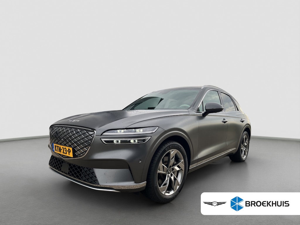 Genesis GV70 77 kWh 490pk 4WD Sport | SOH 100% | Stoelverwarming-verkoeling | Stuurverwarming | Panoramadak | 360 graden camera | Elektrische stoelen | Memory | 20'' lichtmetalen velgen