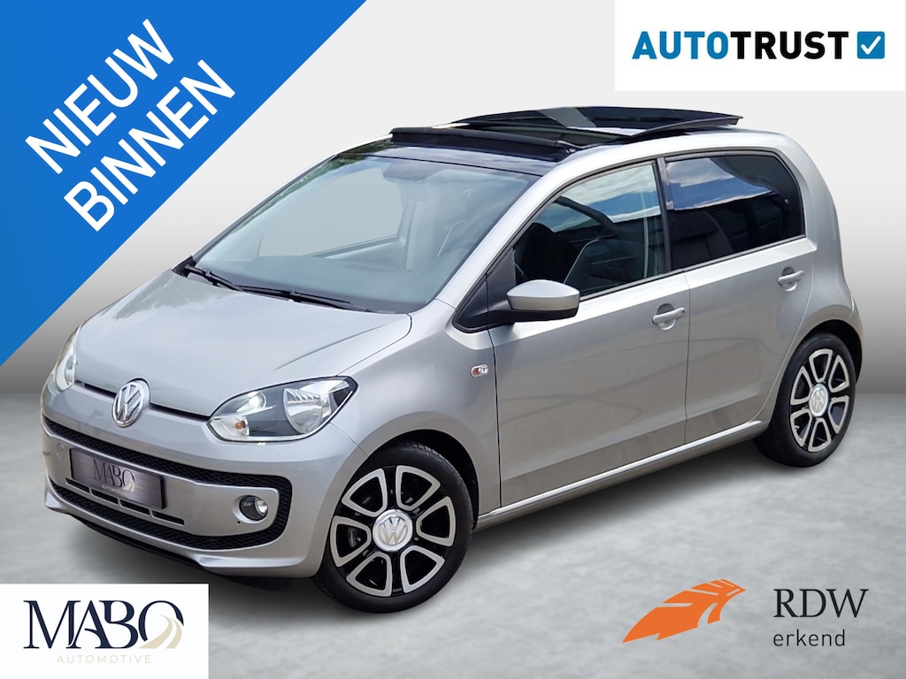 Volkswagen Up! 1.0 groove up! BlueMotion Pano|Stoelverw.|Leder|Parkeersensoren|Rijklaar