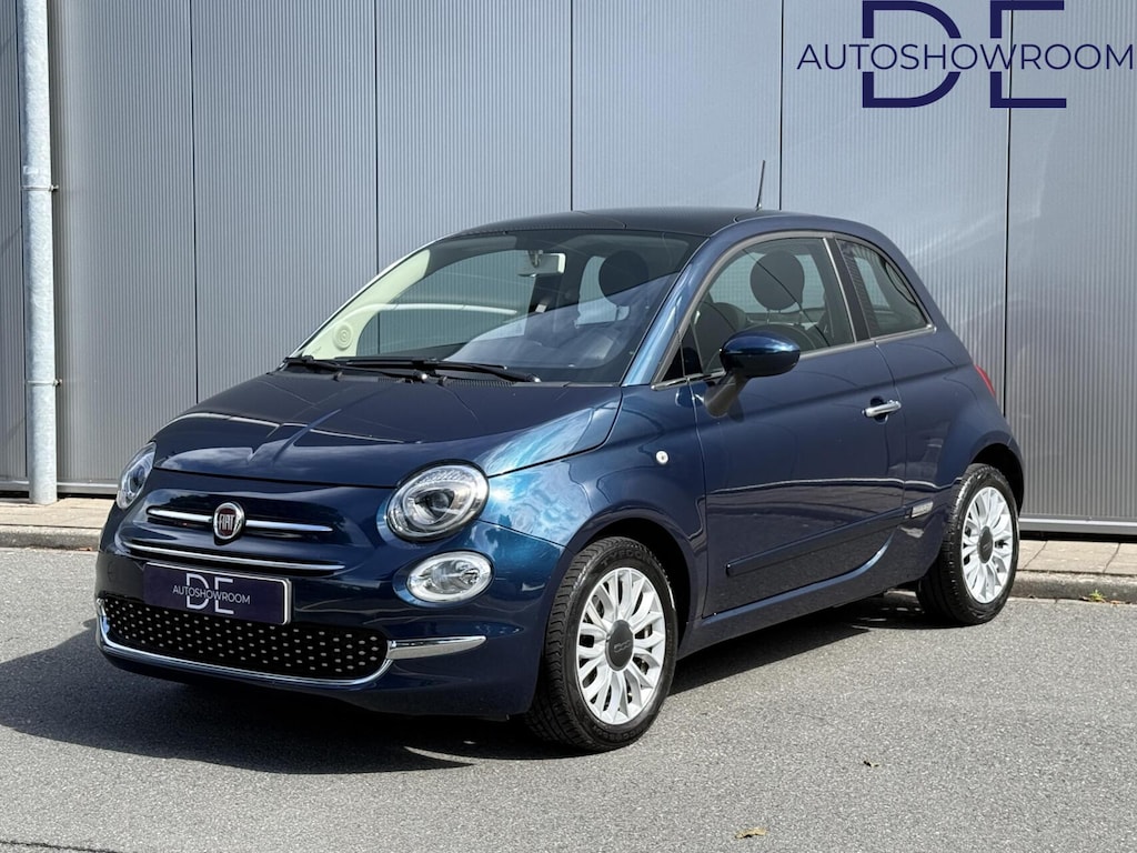 Fiat 500 0.9 TwinAir Turbo Lounge | Panoramadak | Carplay | Clima | Navi