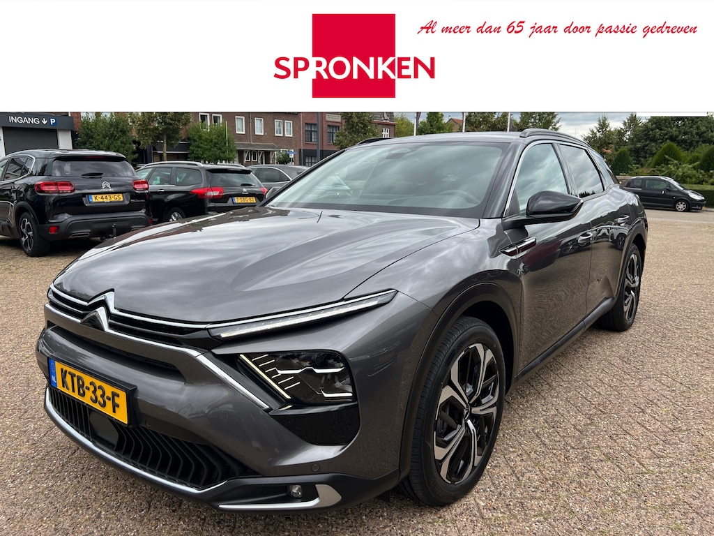 Citroën C5 X 1.6 Plug-in Hybrid 225 Shine Navi-Camera-Lederen bekl.-Keyless-Dodehoek sensor