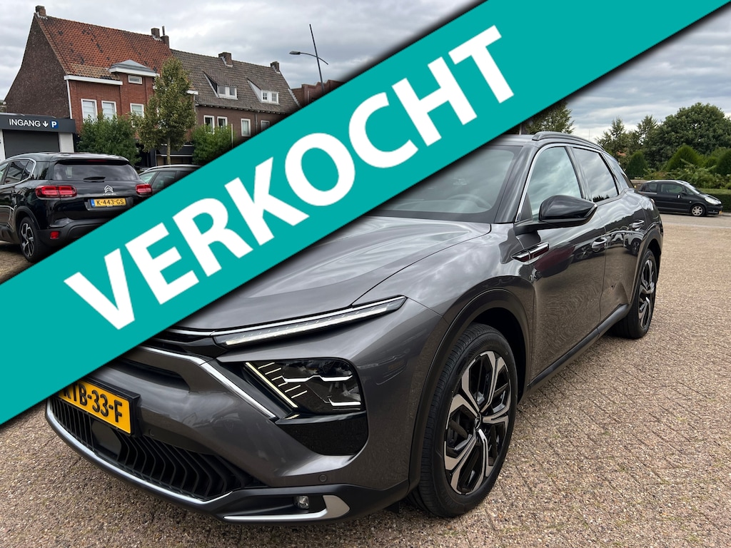 Citroën C5 X 1.6 Plug-in Hybrid 225 Shine Navi-Camera-Lederen bekl.-Keyless-Dodehoek sensor