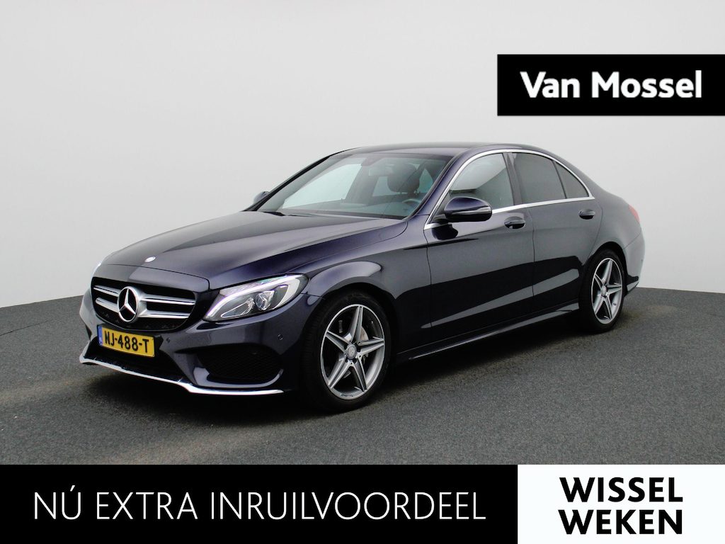 Mercedes-Benz C-klasse 180 AMG Sport Edition | Achteruitrijcamera | Parkeersensoren | Airco | Cruise Control |