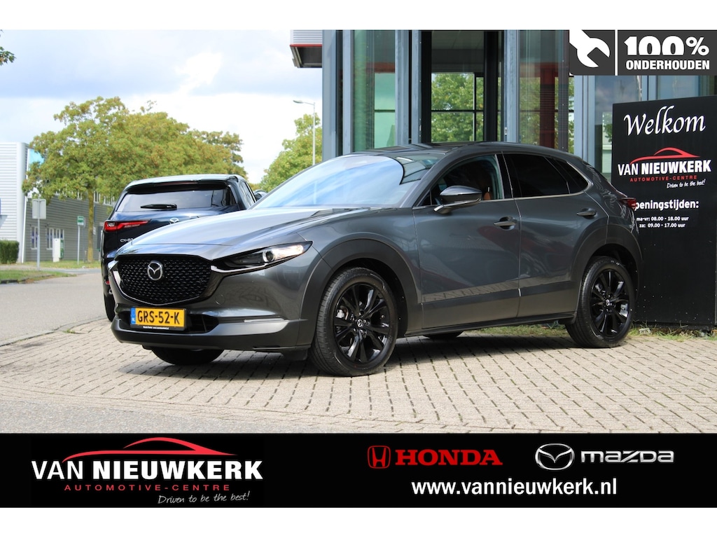 Mazda CX-30 E-Skyactiv X 186pk M Hybrid Aut Nagisa | BOSE | Memory seats | HUD | Leder/Alcantara | Camera | CarPlay | ACC |