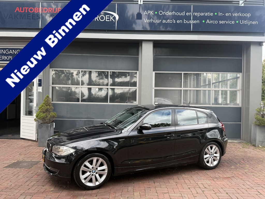 BMW 1-Serie 118i Business Line leer,16inch,clima,airco 2010 sportief 3950,-