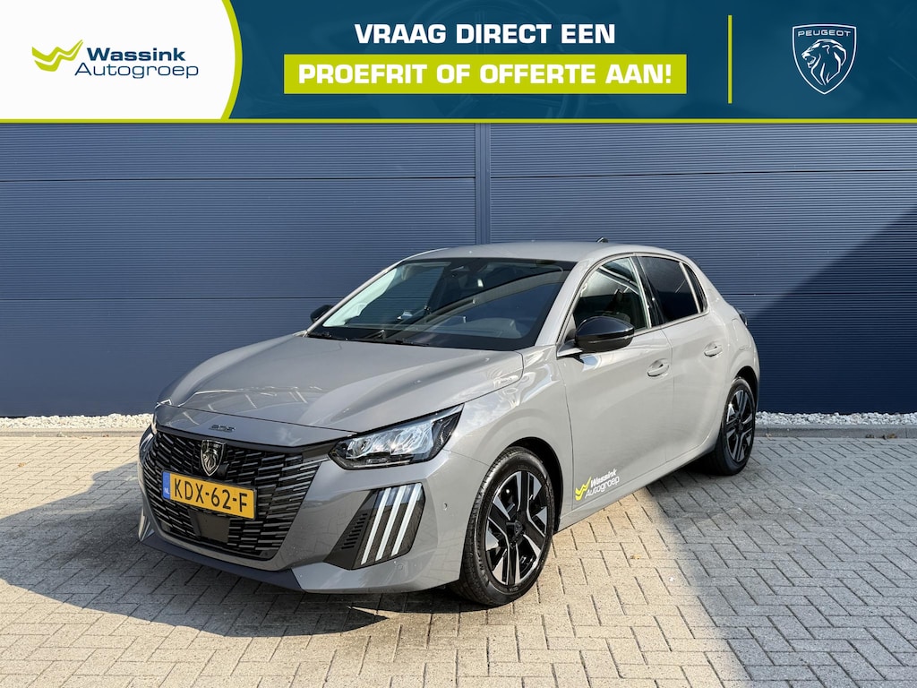 Peugeot 208 1.2 Hybrid 110 e-DCS6 Allure Navigatie | Apple Carplay / Android Auto | Climate Control | LED | Camera