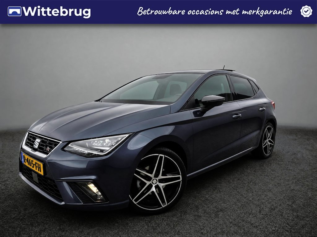 SEAT Ibiza 1.0 TSI FR Business Intense / Panoramadak / 18" LMV / Leder-Alcantara / Camera / Stoelverwarming / LED **