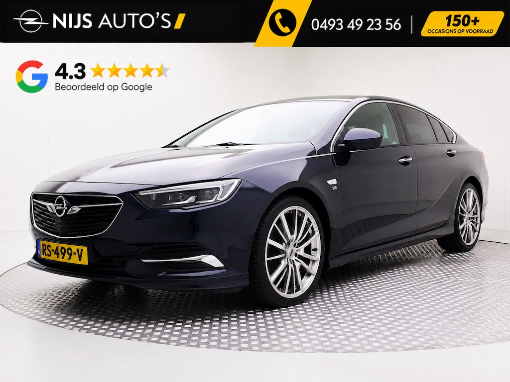 Opel Insignia Grand Sport 1.5 T Business Exec. OPC-Line | Automaat | Camera | Matrix LED | Elektr. Bestuurderstoel | Head-up | Schuifdak | Leder + Koeling