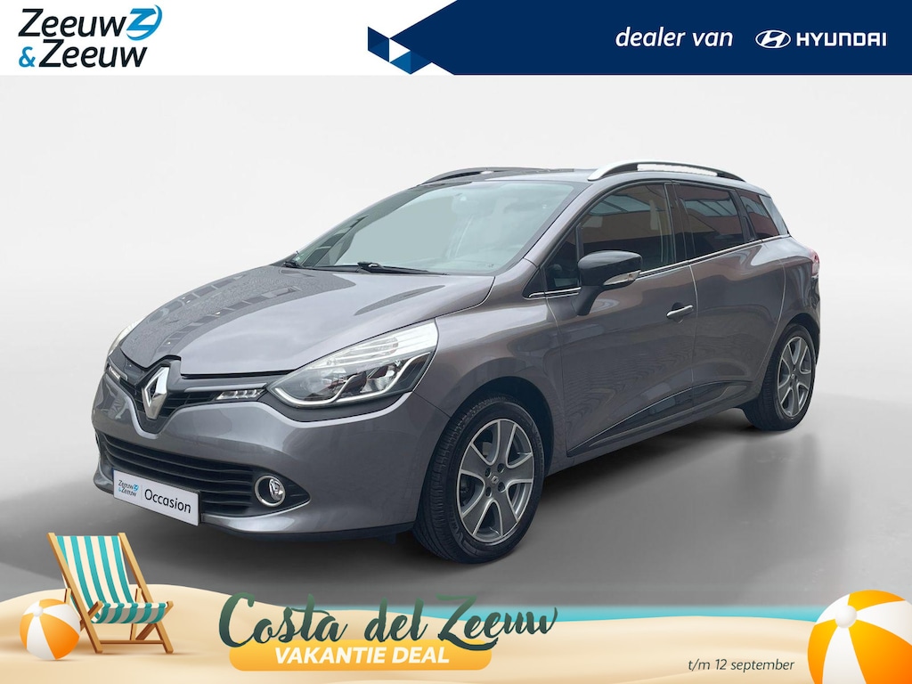Renault Clio Estate 0.9 TCe Night&Day | Navigatie| 1ste eigenaar| Lichtmetalen velgen| Metallic lak| Trekhaak| Airco| Cruise Controle