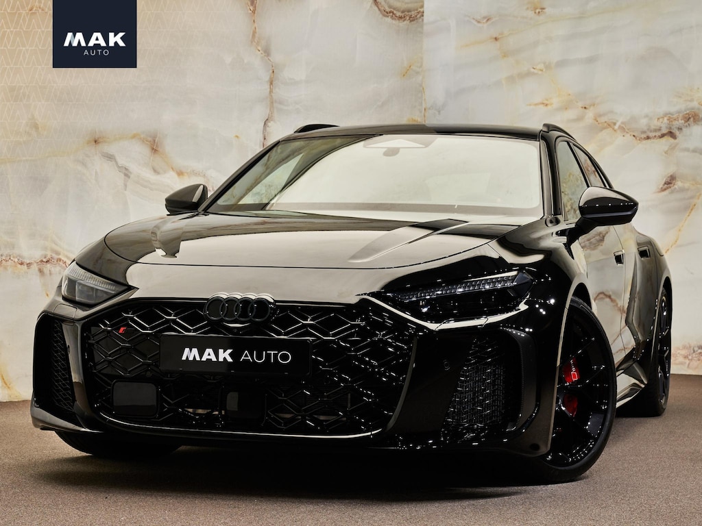 Audi RS5 Avant E-Hybrid Quattro , carbon extr., ceramic, sportpakket, pano, B&O, HUD, 285km/h, OLED, ACC, privacy