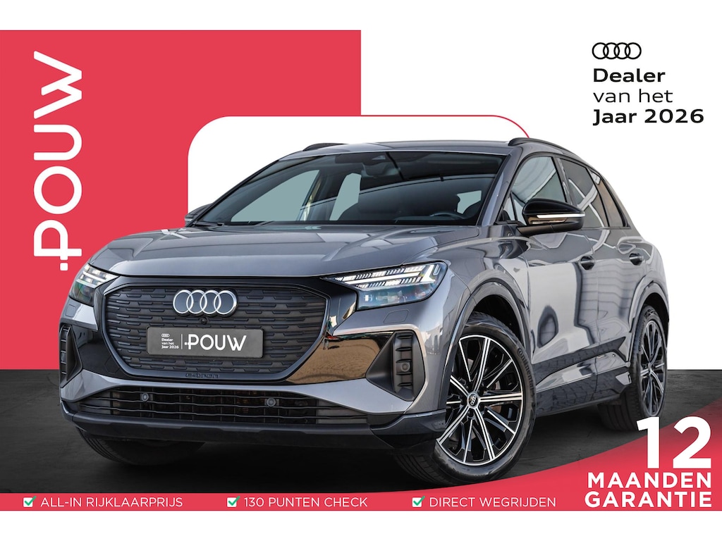 Audi Q4 e-tron 40 204pk Advanced Plus 77 kWh | Trekhaak | Warmtepomp | 20'' velgen | Achteruitrijcamera