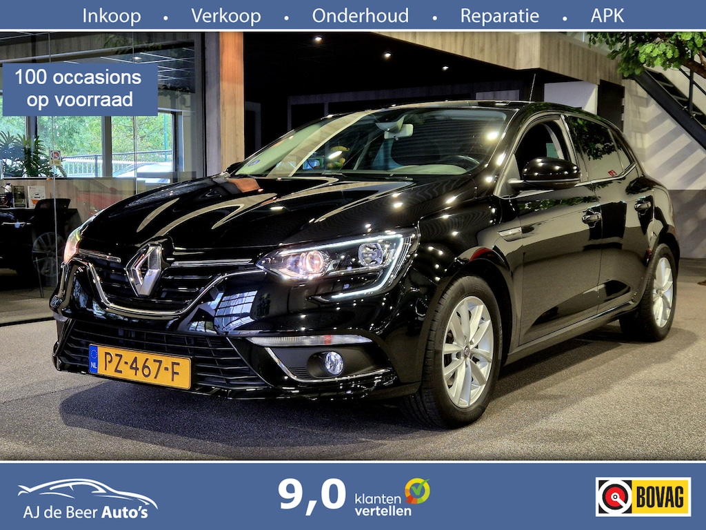 Renault Megane 1.2 TCe Limited Android-Carplay | Navigatie | LED | Clima | Trekhaak | Nette auto