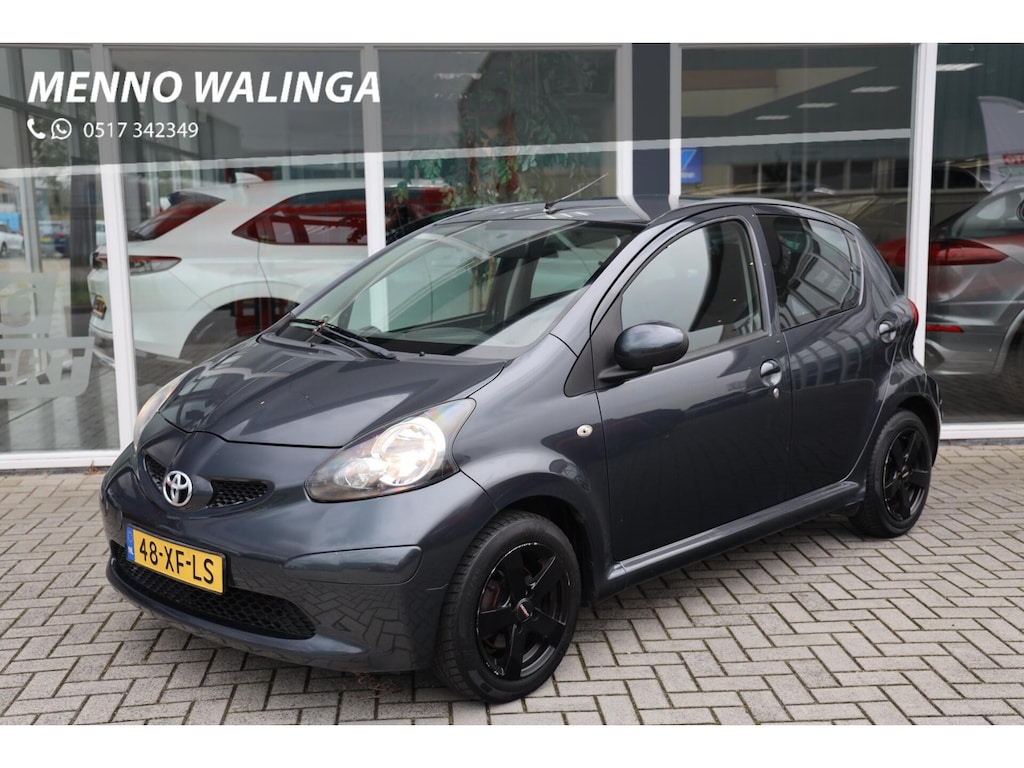 Toyota Aygo 1.0-12V +|Nieuwe A.P.K.!|LMV|5-Deurs|CV