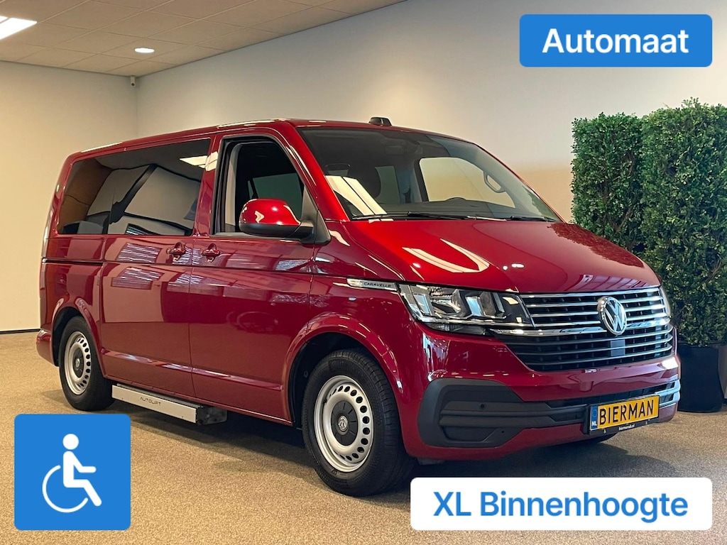 Volkswagen Caravelle L1H1 Rolstoelbus Automaat XXL-Ombouw 148cm binnenhoogte