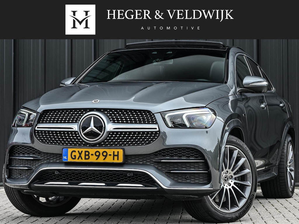 Mercedes-Benz GLE Coupé 350 e 4MATIC Premium Plus AMG Line | Panoramadak | Distronic | Burmester | 360 Camera | Memory Seats | Ambiance Interieur | Trekhaak |
